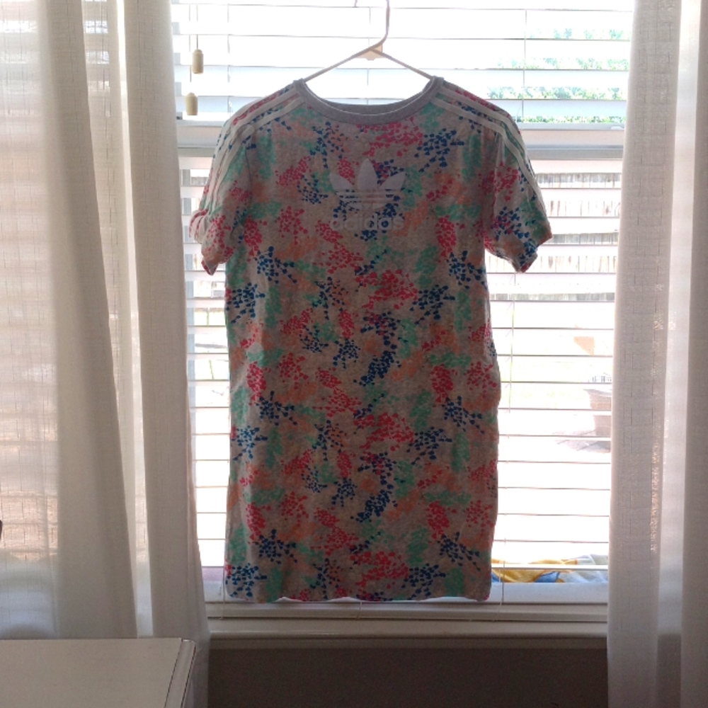 Adidas Multicolor Shirt Dress